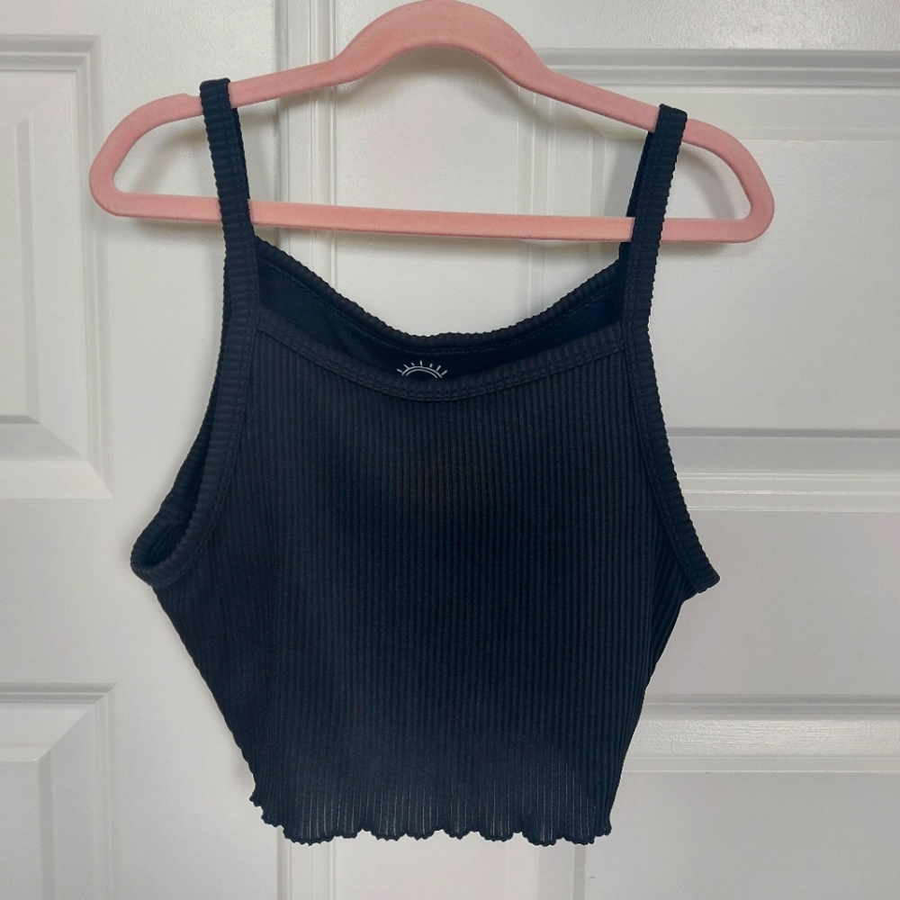 S Hollister Crop/Swim Top